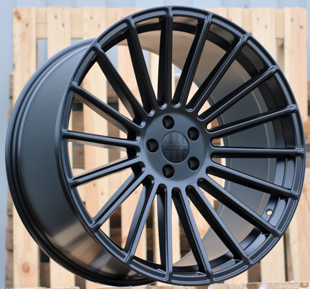Jante HAXER 21x10,5 ET40 5x120 - Black Half Matt