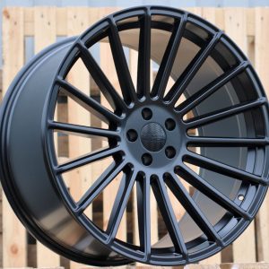 Jante HAXER 22x10,5 ET40 5x120 - Black Half Matt