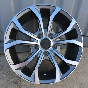 Jante RACIN 15x6,5 ET40 5x105 - Grey Polished