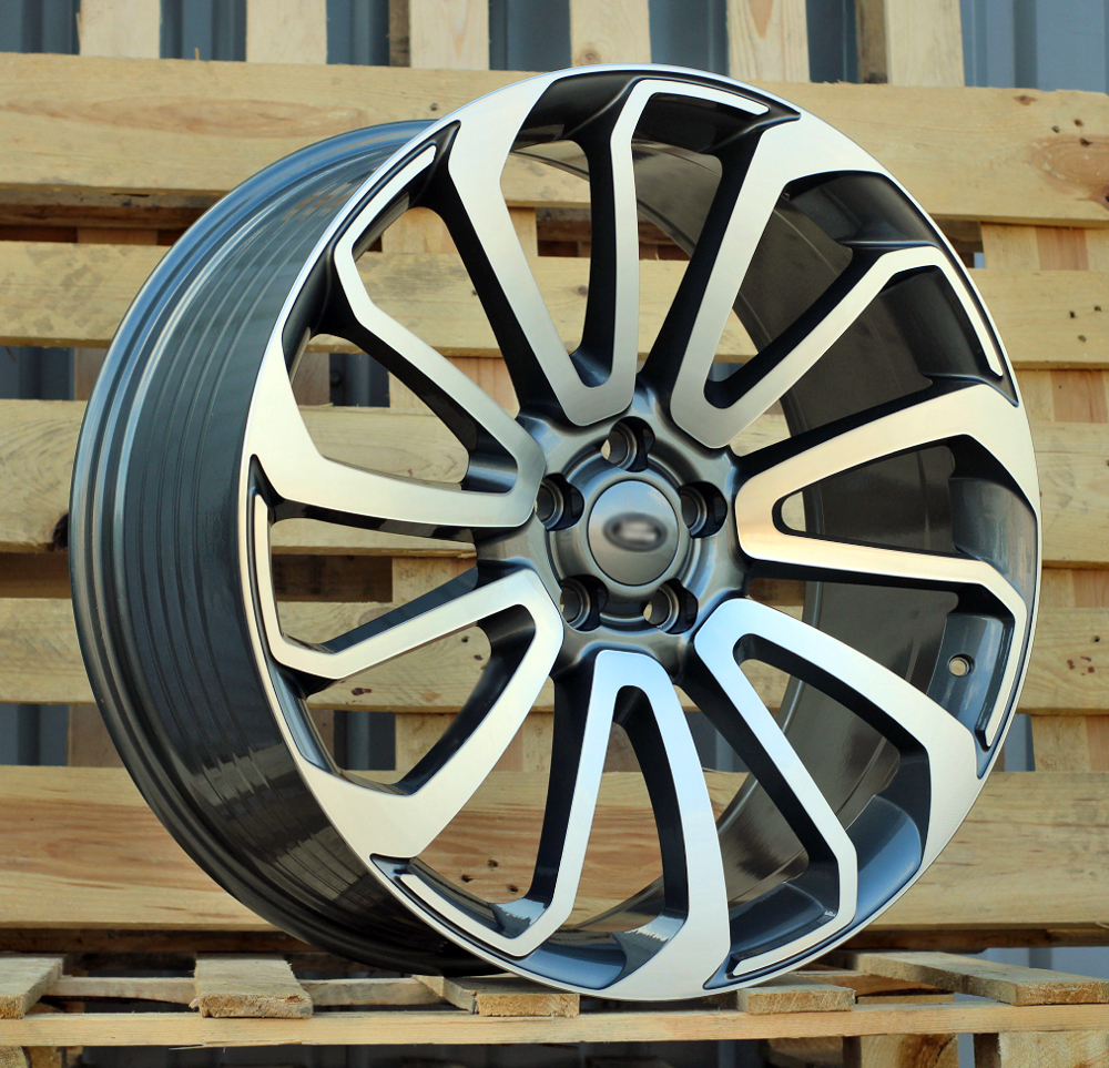 Jante Land Rover 23x10 ET45 5x120 - Grey Polished