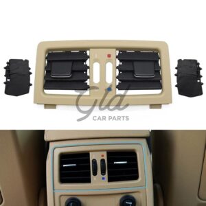 Ventilação Traseira Bege BMW Série 5 E60 E61 2003-2009