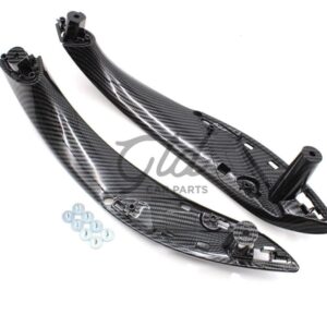 Conjunto de 2 Puxadores Frontais Carbono BMW Série 3/4 F30 F31 F35 F32 2012-2017
