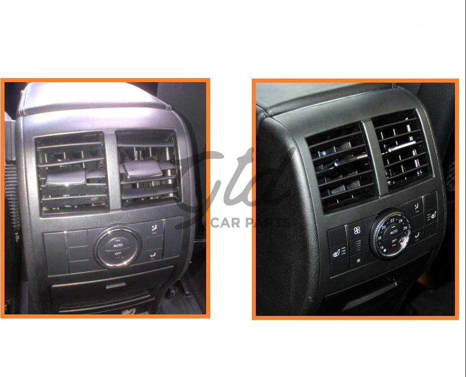 Ventilação Traseira Central Preto Mercedes-Benz Classe ML GL W164 2005 - 2011 - Image 5
