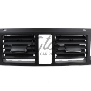 Ventilação Central Frontal Preta Mercedes-Benz Classe C W204 2007-2011 S/ Recorte p/ Botões