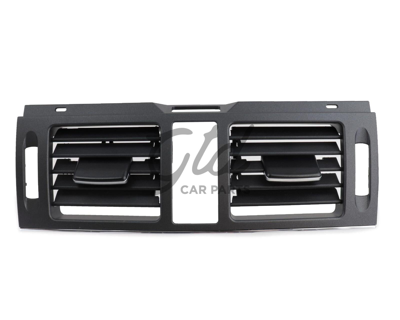 Ventilação Central Frontal Cinza Escuro Mercedes-Benz Classe C W204 2007-2011 S/ Recorte p/ Botões