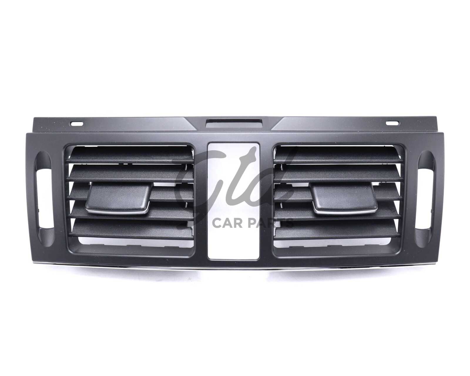 Ventilação Central Frontal Preta Mercedes-Benz Classe C W204 2007-2011 C/ Recorte p/ Botões - Image 5