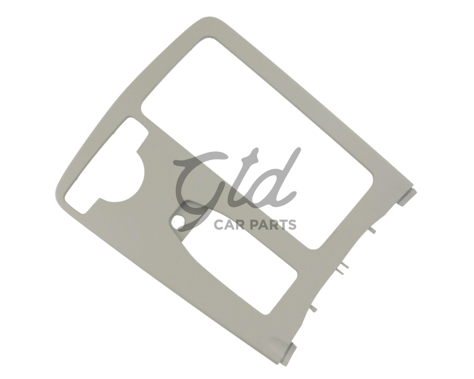 Moldura Consola Central Cinza Claro Mercedes-Benz Classe C E W204 W207 W212 2007-2013