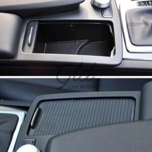 Alternative view of Moldura Consola Central Cinza Mercedes-Benz Classe C E W204 W207 W212 2007-2013