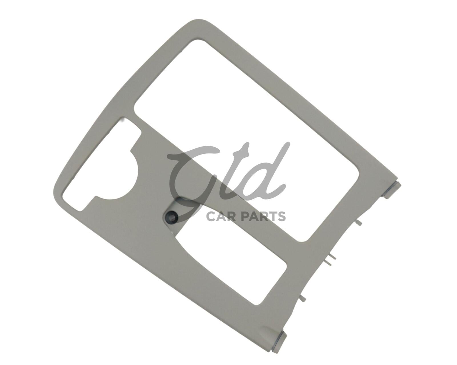Moldura Consola Central Cinza Mercedes-Benz Classe C E W204 W207 W212 2007-2013