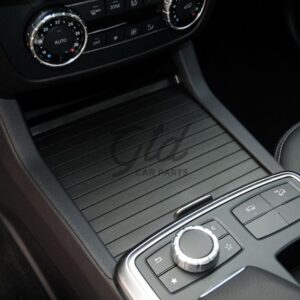 Alternative view of Cortina Porta-Copos Consola Central Preta Mercedes-Benz GL ML GLS GLE W166 2012-2019