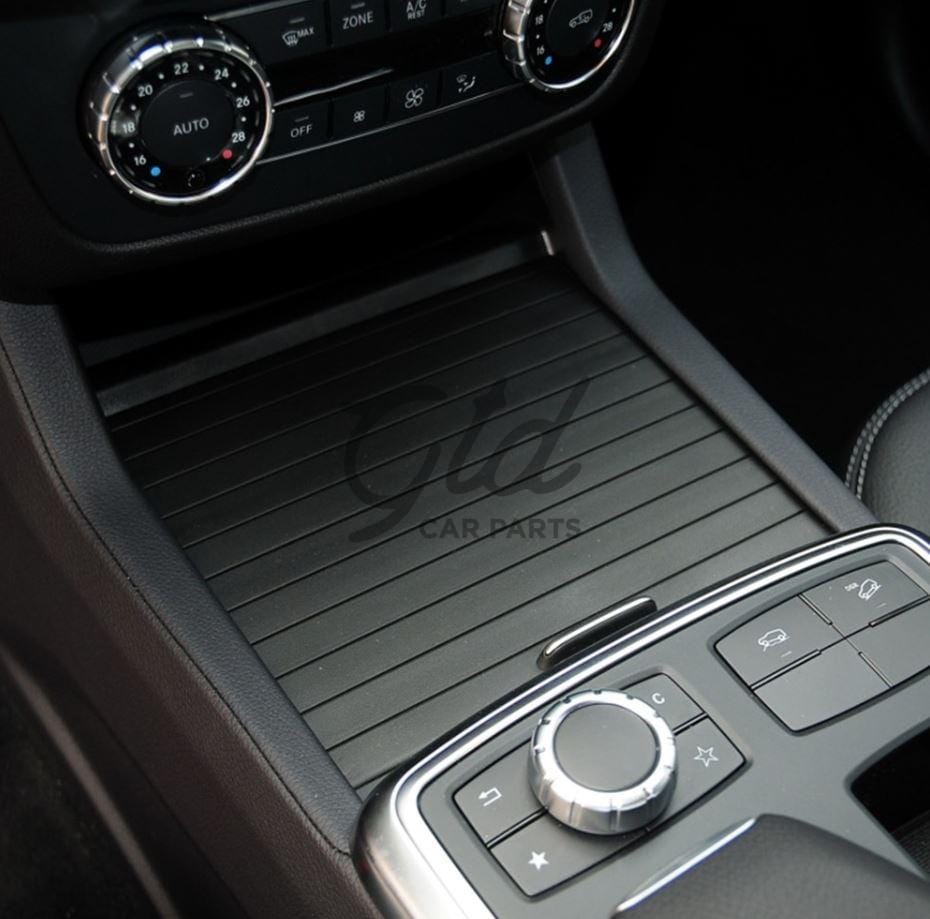 Cortina Porta-Copos Consola Central Preta Mercedes-Benz GL ML GLS GLE W166 2012-2019 - Image 2