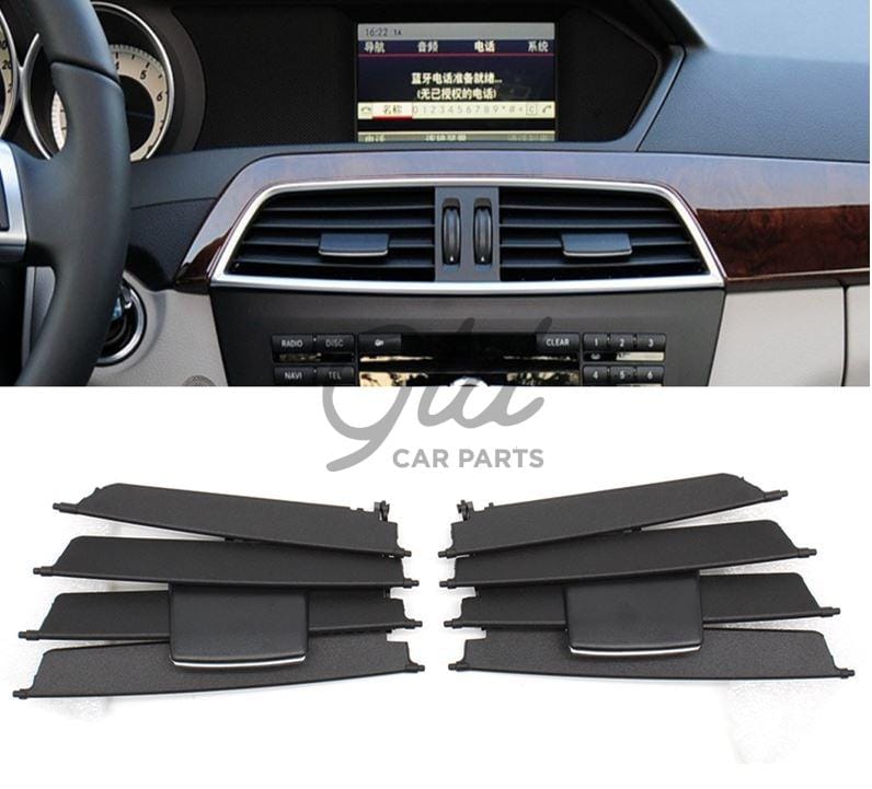 KIT Reparação Grelhas Ventilação Centrais Mercedes-Benz Classe C W204 2011-2014