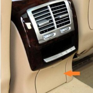 Alternative view of Tampa Gaveta Consola Central Traseira Bege Mercedes-Benz Classe S W221 2007-2013