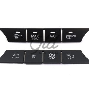 Alternative view of Conjunto de 8 Botões Módulo Ar Condicionado Mercedes-Benz ML GL GLS W166 W292 2012-2019 Versão B
