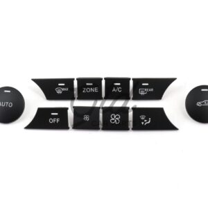 Alternative view of Conjunto de 10 Botões Módulo Ar Condicionado Mercedes-Benz Classe C W204 GLK 2007-2012 Versão A
