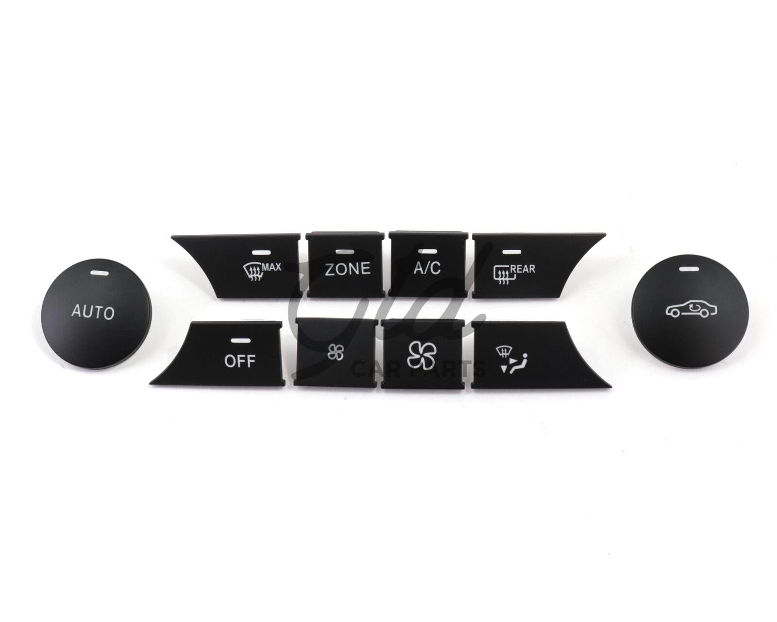 Conjunto de 10 Botões Módulo Ar Condicionado Mercedes-Benz Classe C W204 GLK 2007-2012 Versão A - Image 2