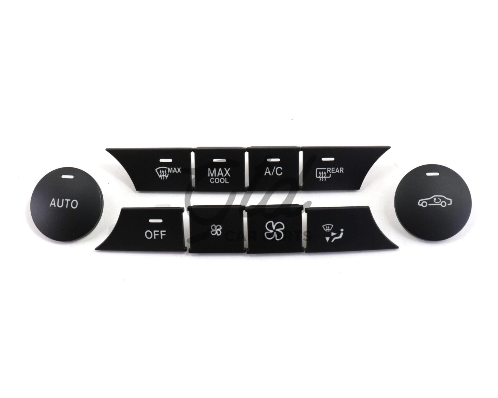 Conjunto de 10 Botões Módulo Ar Condicionado Mercedes-Benz Classe C W204 GLK 2007-2012 Versão B - Image 2