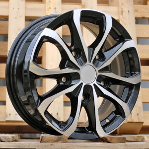 Jante Ford 16x6,5 ET56 5x160 - Black Polished