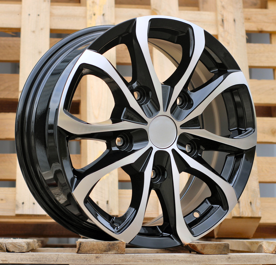 Jante Ford 16x6,5 ET56 5x160 - Black Polished