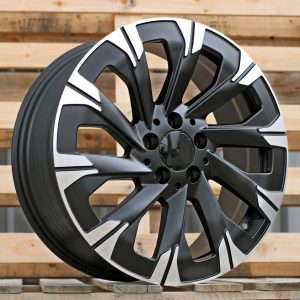 Jante Mercedes 18x7,5 ET52 5x112 - F Black Polished Half Matt