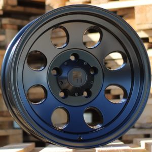 Jante 4X4 16x8 ET-25 5x114,3 - Black Half Matt