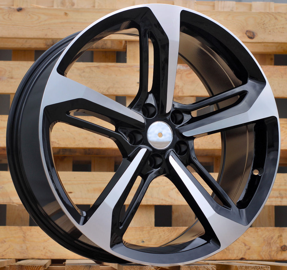 Jante Audi 21x9 ET35 5x112 - Black Polished+Powder Coating