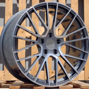 Jante Porsche 21x11 ET58 5x130 - Grey Polished