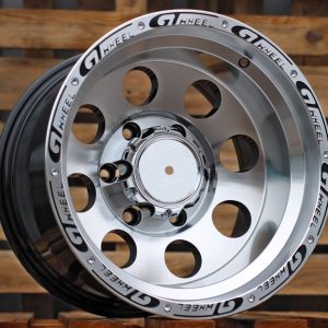 Jante 4X4 16x10 ET-10 6x139,7 - Black Polished