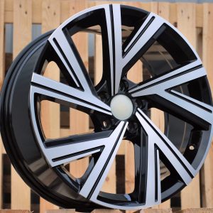 Jante Volkswagen 17x7,5 ET45 5x112 - Black Polished