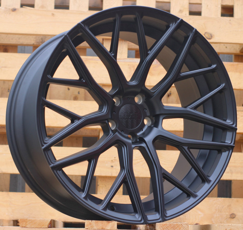 Jante HAXER 21x10,5 ET38 5x112 - Black Half Matt