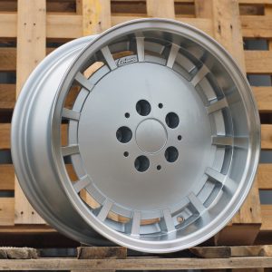 Jante Mercedes 16x8 ET11 5x112 - Silver+Polished Lip