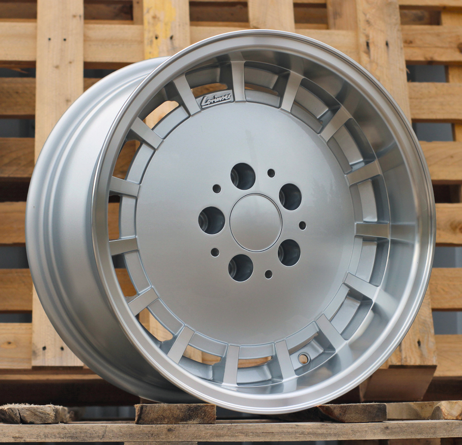Jante Mercedes 16x8 ET11 5x112 - Silver+Polished Lip