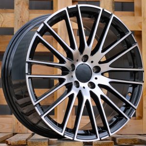 Jante Mercedes 19x8,5 ET35,5 5x112 - Black Polished