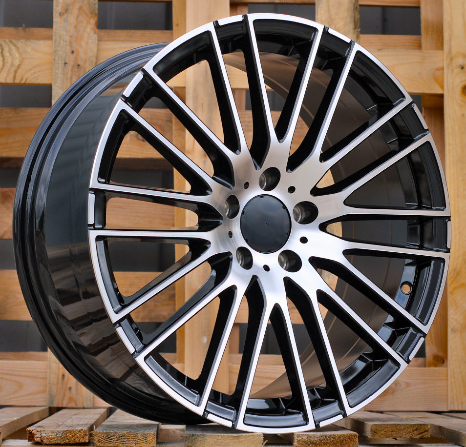 Jante Mercedes 19x8,5 ET35,5 5x112 - Black Polished
