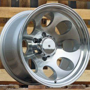 Jante 4X4 16x10 ET-44 6x139,7 - Machined Silver