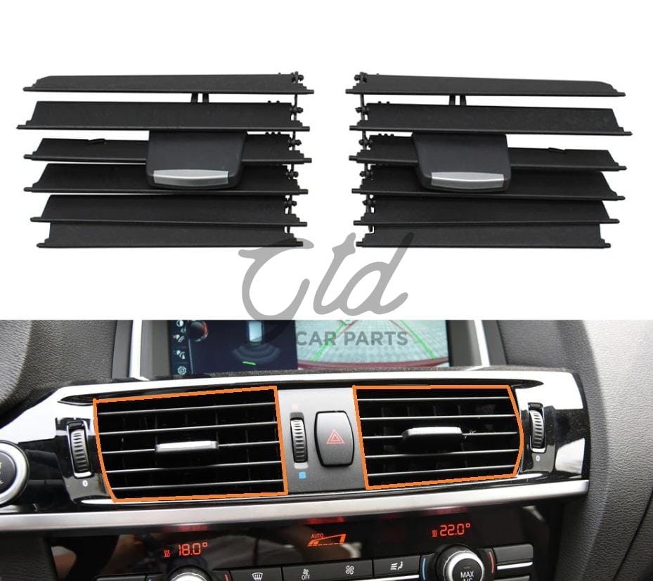 KIT Reparação Grelhas Ventilação Centrais BMW X3 X4 F25 F26 2011-2018-Direito - Image 2