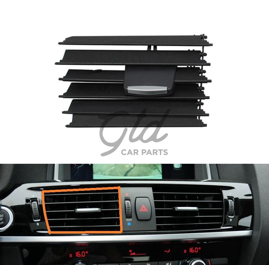 KIT Reparação Grelhas Ventilação Centrais BMW X3 X4 F25 F26 2011-2018-Esquerdo