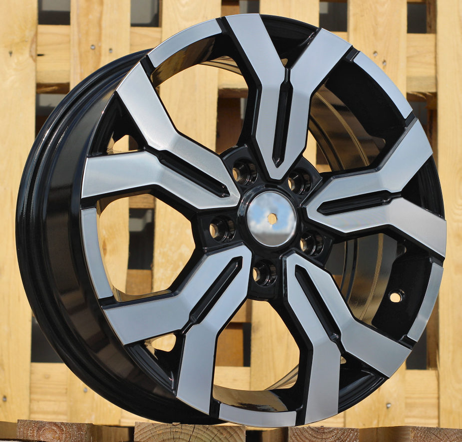 Jante Dacia 17x6,5 ET50 5x114,3 - Black Polished