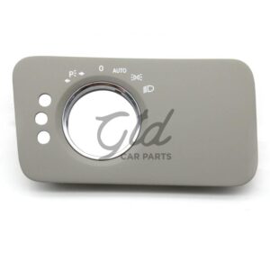 Moldura Comutador de Luzes Cinza Mercedes-Benz W219 CLS 2007-2009