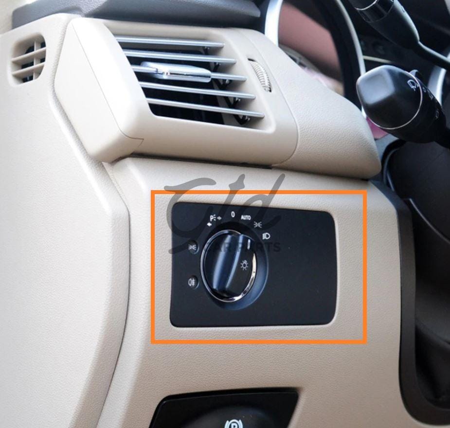 Moldura Comutador de Luzes Preto Mercedes-Benz Classe R W251 2005-2017 - Image 3