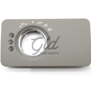 Moldura Comutador de Luzes Cinza Mercedes-Benz Classe R W251 2005-2017