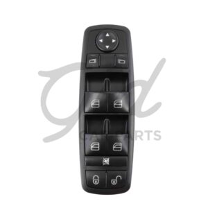 Alternative view of Comutador Vidros Condutor Mercedes-Benz Classe A/B W169 W245 2008-2012 S/ Esp. Rebatível