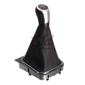 Fole + Moca Velocidades Volkswagen Golf 5 MK5 Golf 6 MK6 2004-2013 Cinza Matte-6 Velocidades
