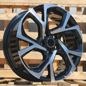 Jante Toyota 17x7 ET45 5x114,3 - Black Polished