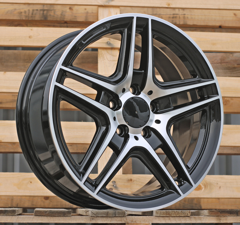 Jante Mercedes 17x7,5 ET45 5x112 - Black Polished