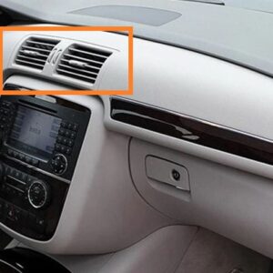 Alternative view of Grelha Ventilação Central Frontal Cinza Mercedes-Benz Classe R W251 2006-2009