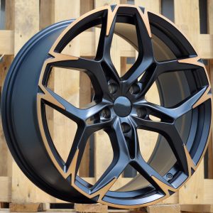 Jante CUPRA 20x8,5 ET40 5x112 - Black Polished Half Matt Cooper
