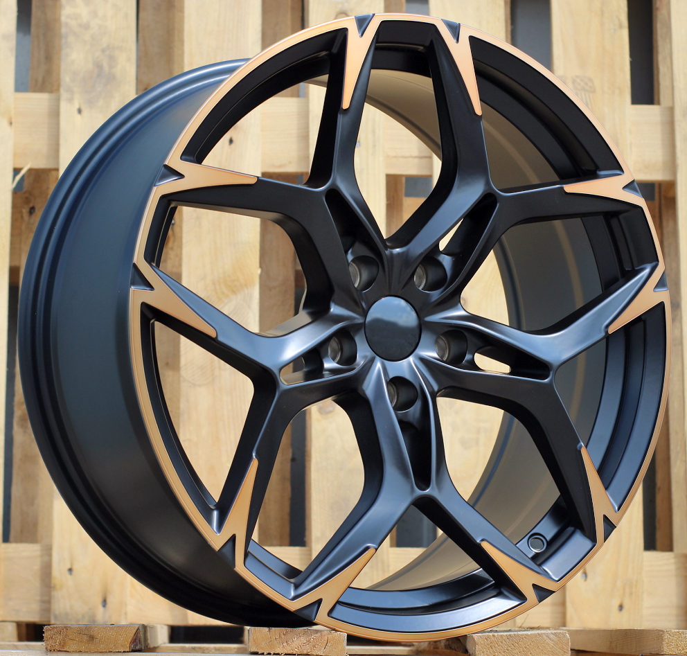 Jante CUPRA 20x8,5 ET40 5x112 - Black Polished Half Matt Cooper
