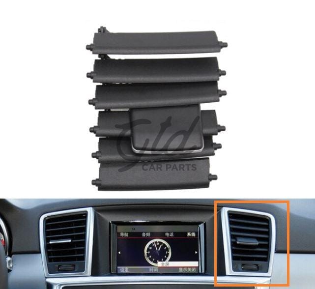 KIT Reparação Grelhas Ventilação Centrais Mercedes-Benz W166 M ML GL 2013-2015-Esquerdo - Image 5