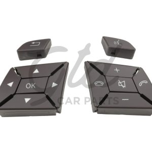 Botões Volante Moka Mercedes-Benz Classe ML GL Classe G W166 W463 2011-2018 Versão 1